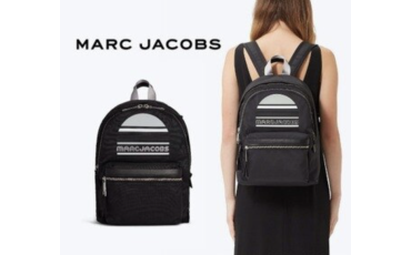 Marc Jacobs - Woven Bubble Logo Backpack (Black)